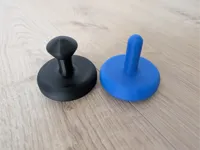 plate1 = more point pressure; plate2 = less point pressure