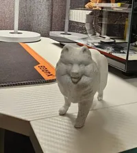Figurine réaliste de chien Samoyède — photo 3