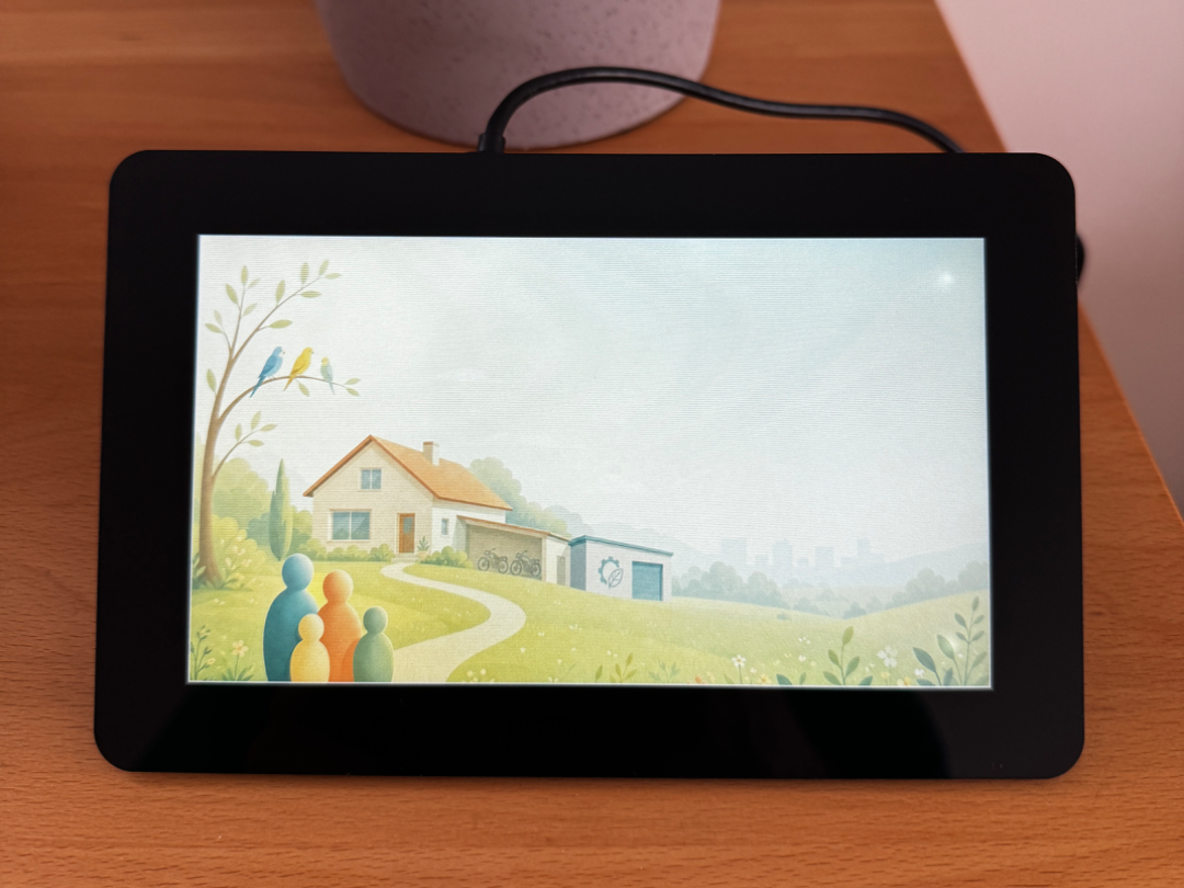 7" Raspberry-Pi Display Standfuß 