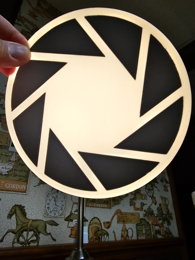 Aperture Science Light Diffuser