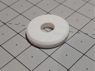 Split Flange Snap-On Escutcheon for 1/2" PEX Pipe