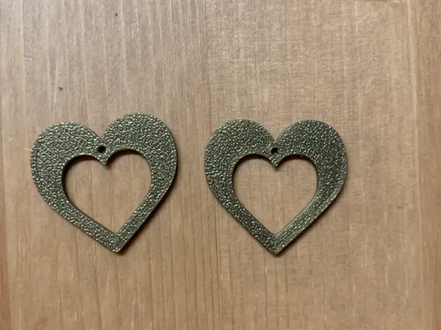 heart earrings