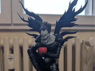 Ryuk Sculpture Death Note Holding an Apple