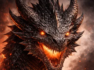 Fire Breathing  Dragon Hueforfge