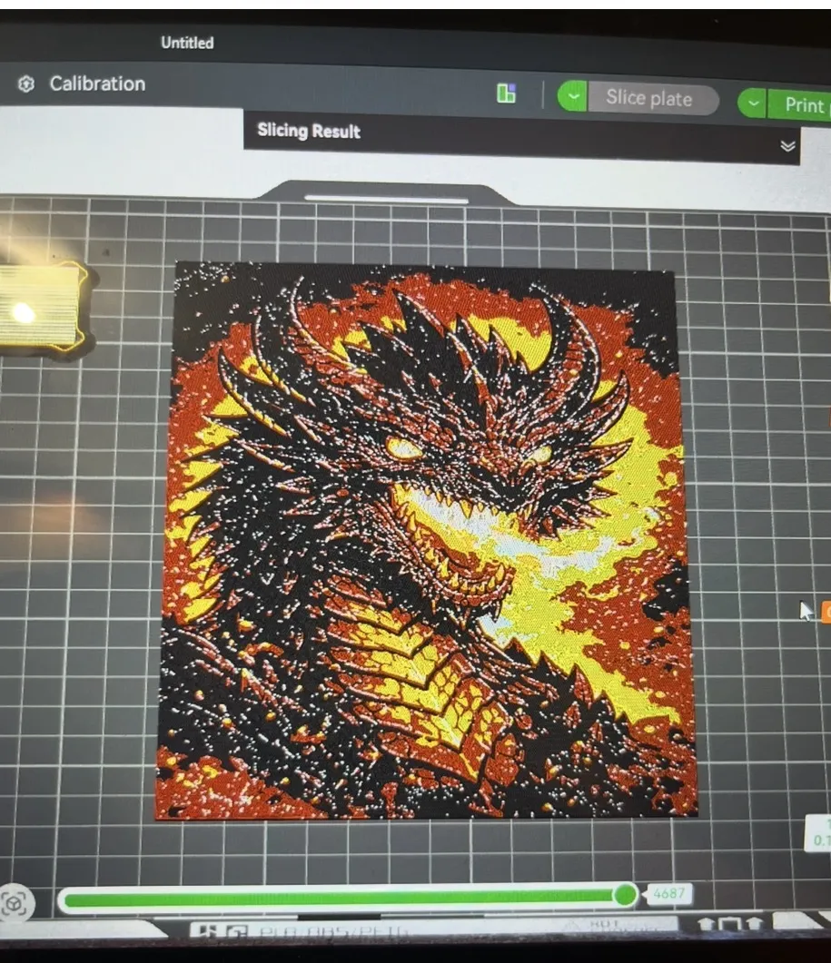 Fire Breathing Dragon Hueforfge - Free 3D Print Model - MakerWorld