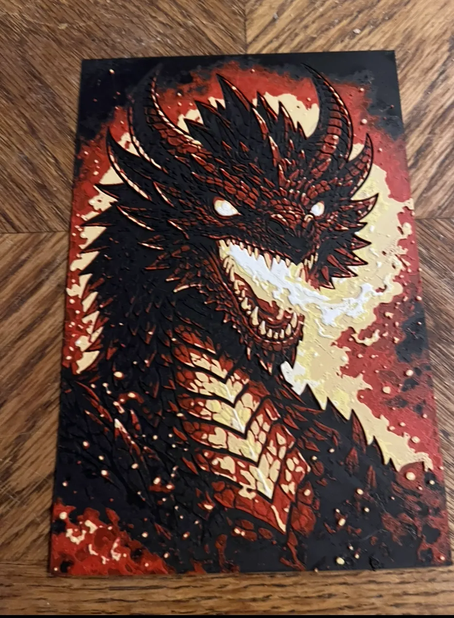 Fire Breathing Dragon Hueforfge - Free 3D Print Model - MakerWorld