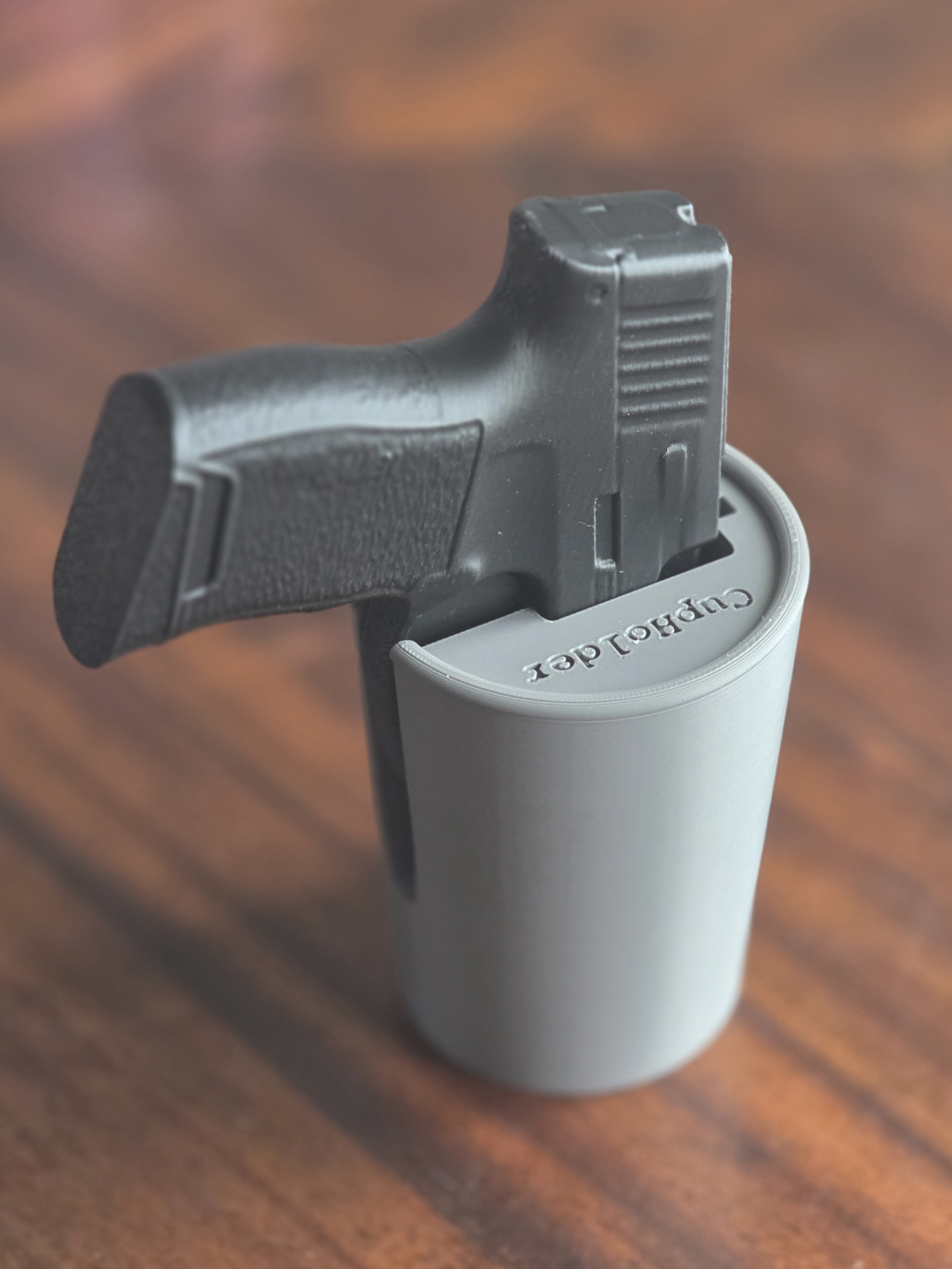 Miniatura 9 do modelo 3D Cup Holder Gun Holster