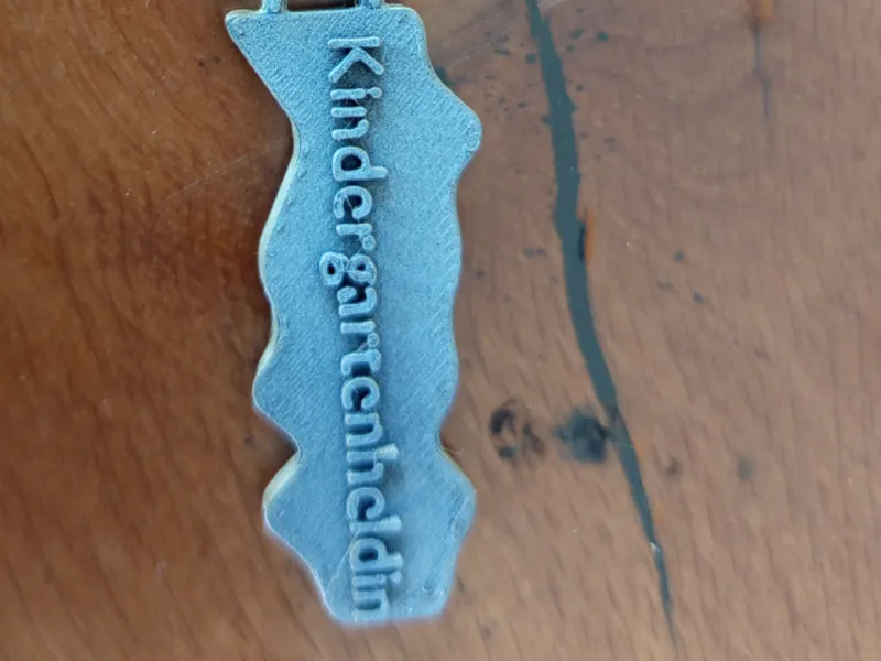 Kindergartenheldin Erzieher