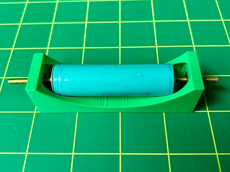 18650 Battery Holder and Test Stand
