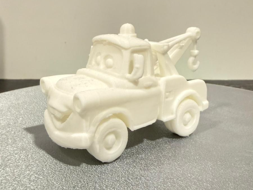 The tow truck from the movie Cars