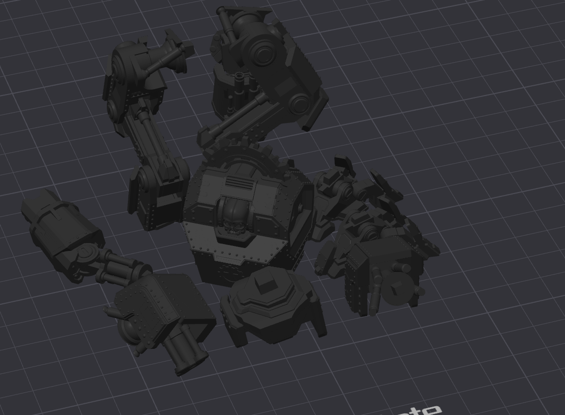 Miniatura 2 do modelo 3D Devastator