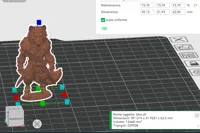Scale 73%!! 0.2mm layer, 3 walls, 15% infill