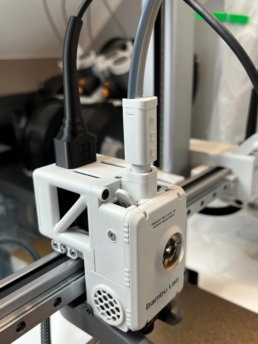 A1 / A1 mini Cable guide (extruder side) - Free 3D Print Model - MakerWorld