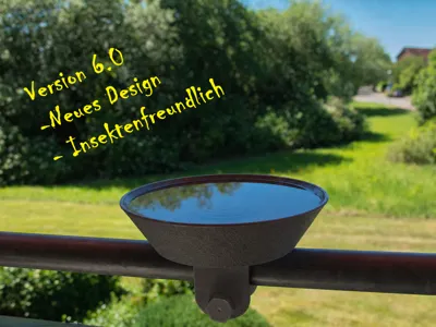 Birdbath Balcony Railing V6.0 - Birdbath balcony