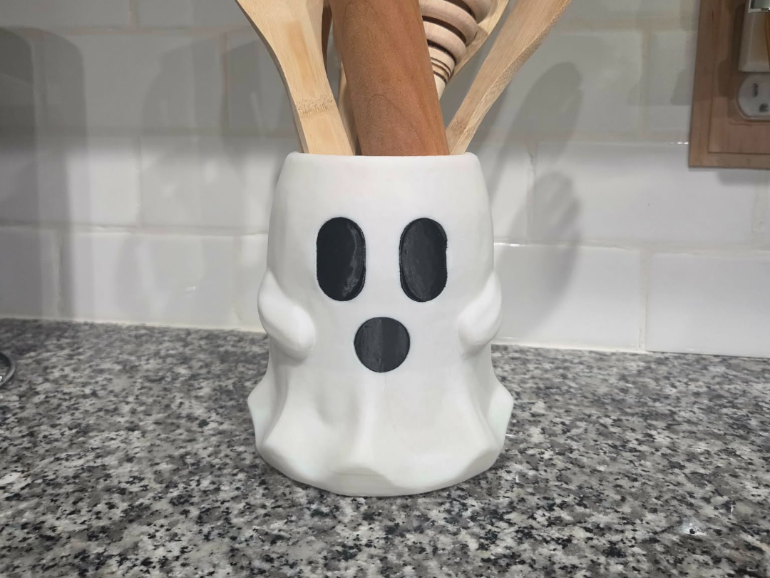 Ghost Utensil Holder - 3D printed Decor, in stock in India