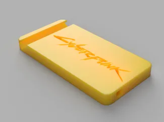 Samsung Fold 6 stand (cyberpunk logo)