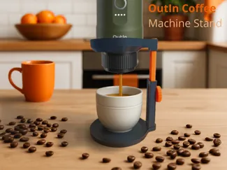 Supporto regolabile per macchina del caffe OutIn