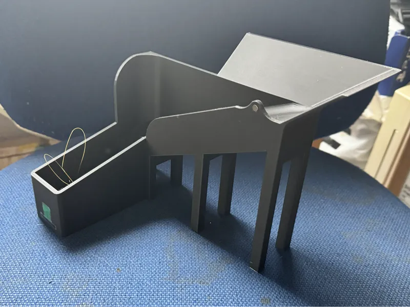 Poop Chute with Detachable Tray