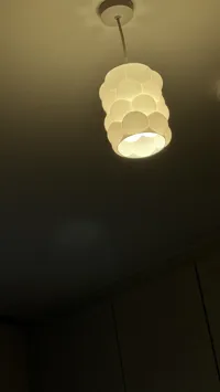 Ceiling lampshade modification