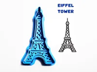 Emporte-pièce et tampon tour Eiffel — photo 2