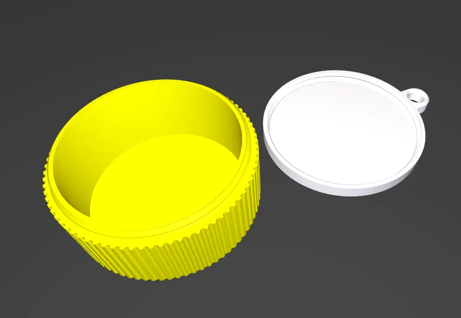 keychain box (parametric)(Advanced) - Free 3D Print Model - MakerWorld