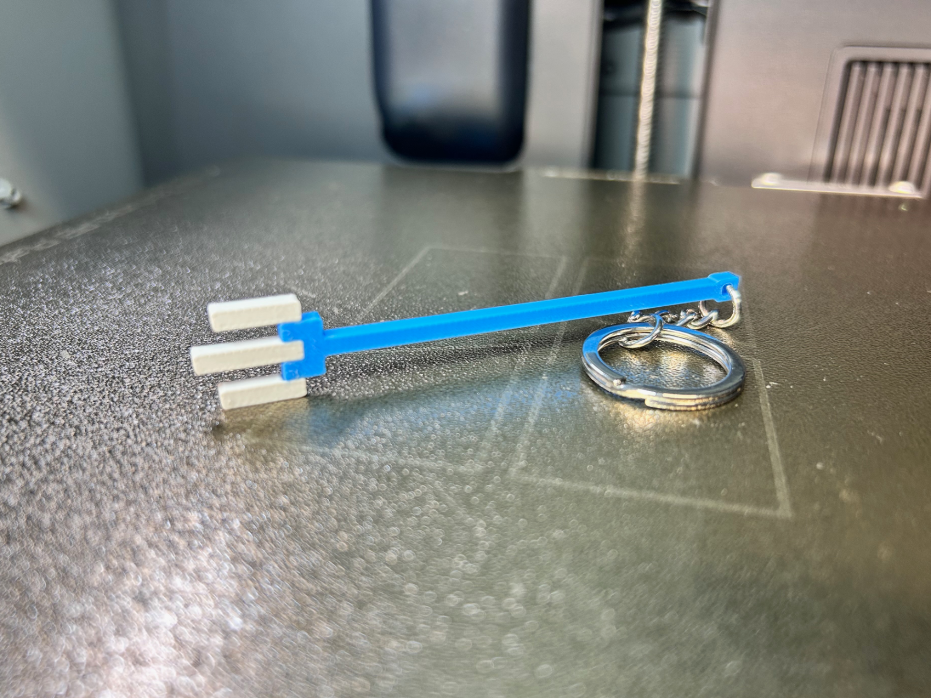 Trident Keychain - Minecraft 031