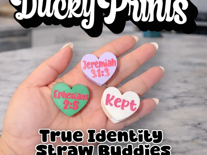 True Identity Straw Buddy-Valentine’s Edition