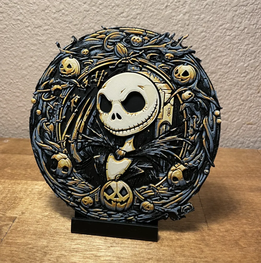 Hueforge - Jack Skellington - Wreath