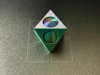 Sphère tournante dans un octaèdre — photo 3