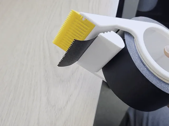Plastic Tape Dispenser (anti roll-back) view 3