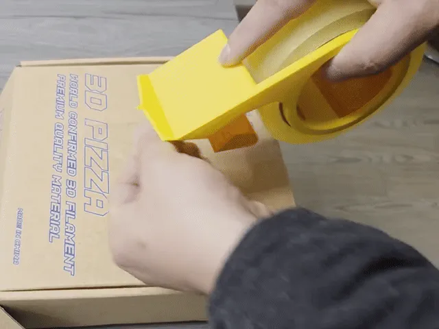 Plastic Tape Dispenser (anti roll-back) view 2