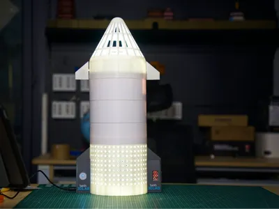 LED Starship Air Purifier (TVOC/PM2.5)