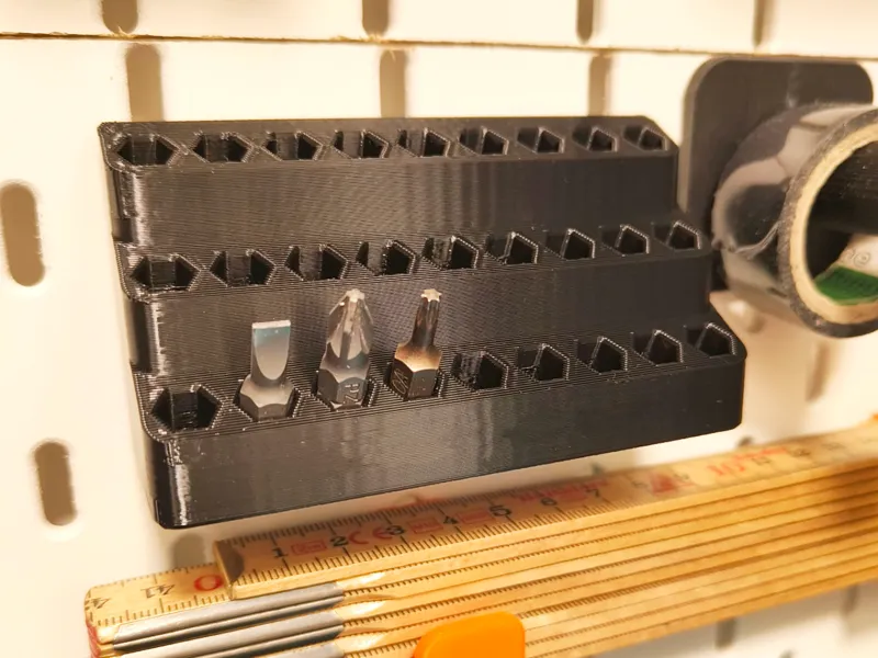 Bits Holder for IKEA Skådis