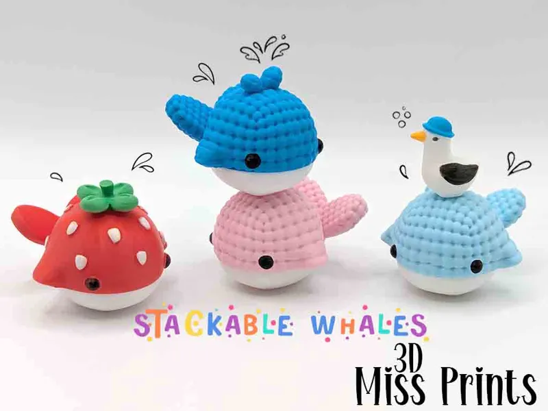 Stackable Whales 