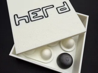 herd shepherd and sheep figure box