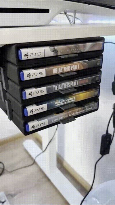 Playstation 5 - Modular Game Holder