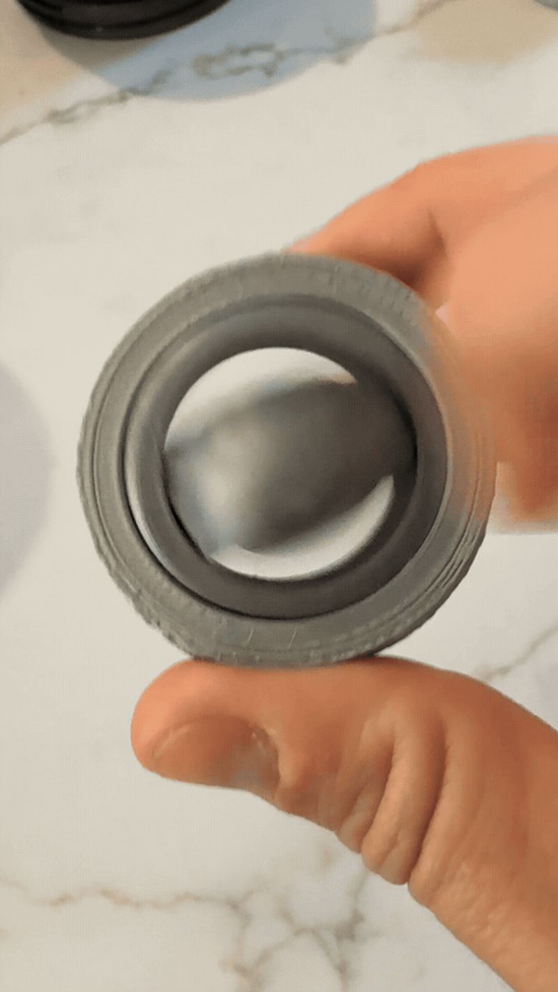 Moon orbital fidget spinner