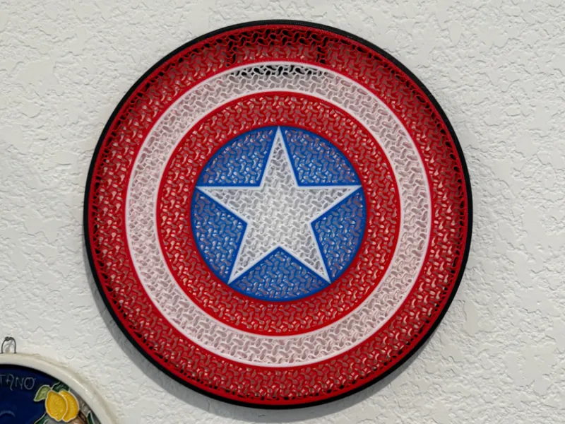 Captain America Pin board display