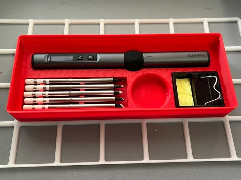 KETS02 / HS-01 Pen Soldering Iron Gridfinity 