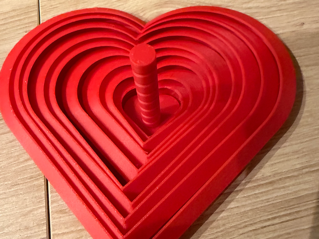 Layered Heart Decoration