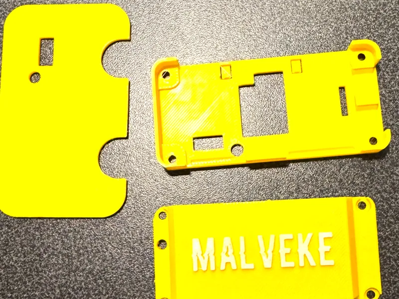 Fixed Malveke Flipper Zero board case 
