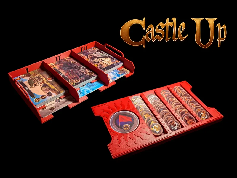 Castle Up Board Game Insert