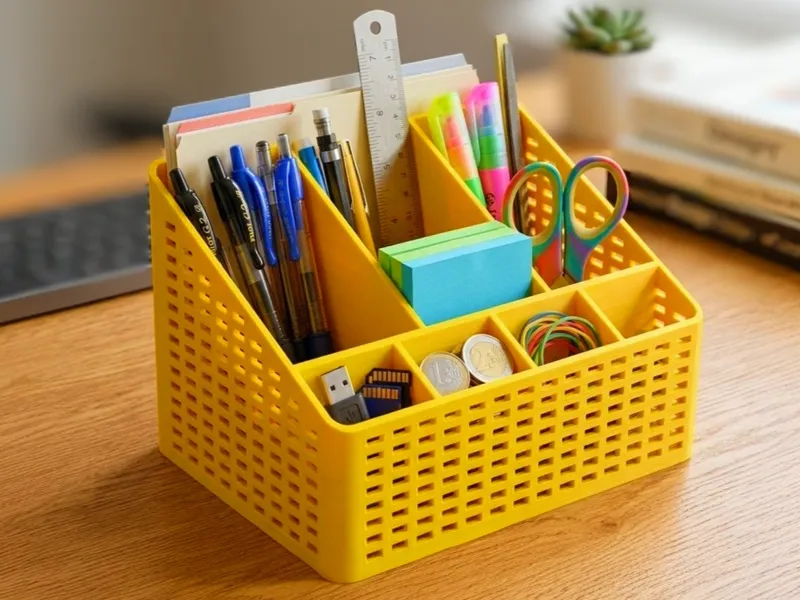 Grid-Master: Customizable Desk & Tool Organizer