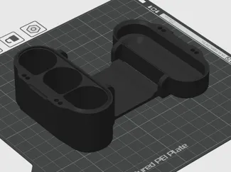 FilmPod with dividers, for 3mm magnets