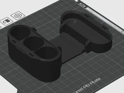 FilmPod with dividers, for 3mm magnets