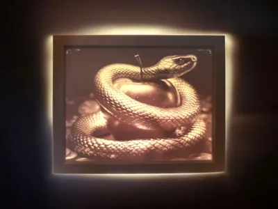 Temptation's Fruit Lithophane