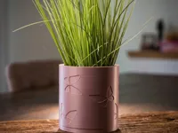 Butterfly brown planter