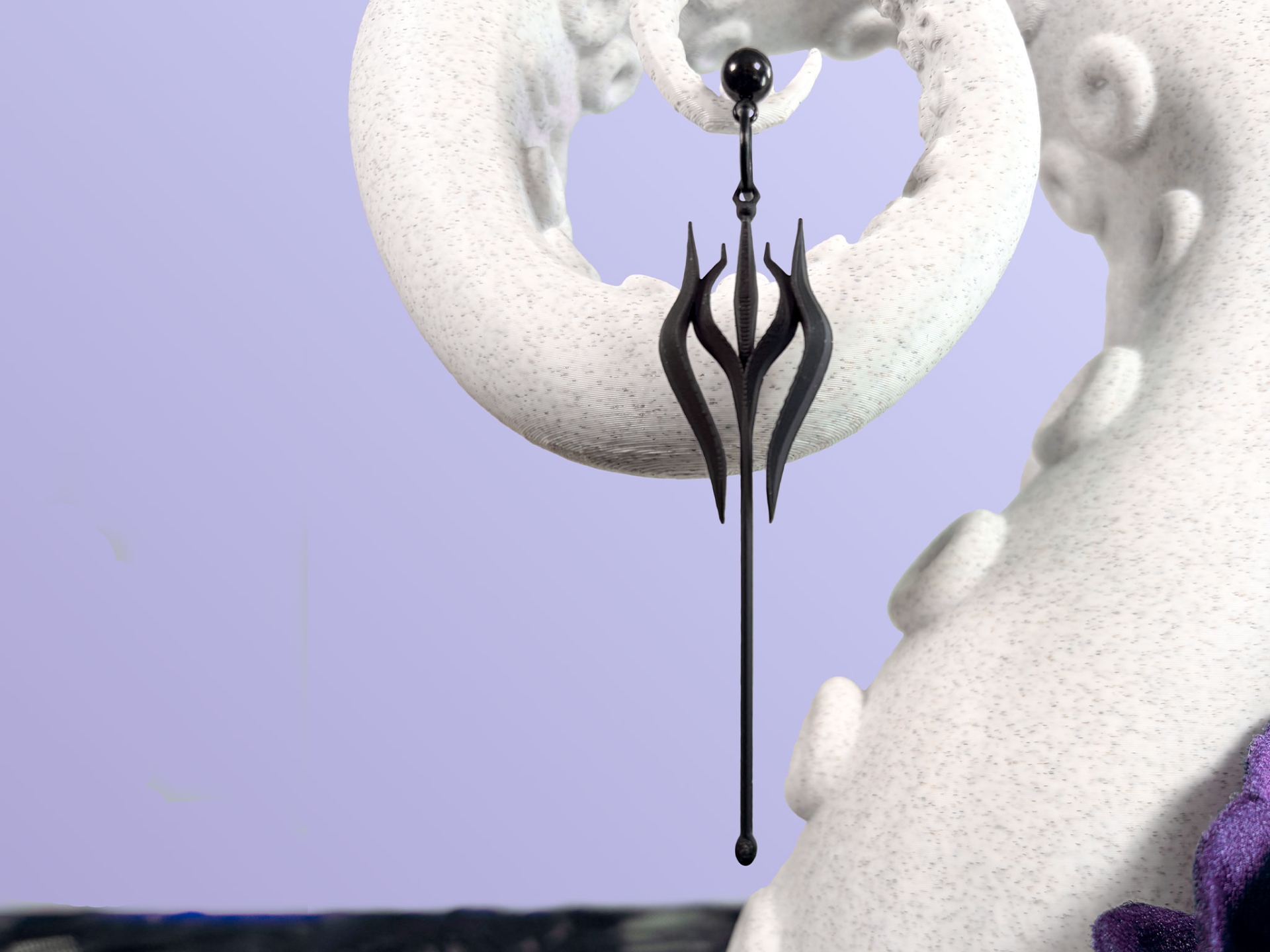 Ebonspire | Gothic Statement Earrings