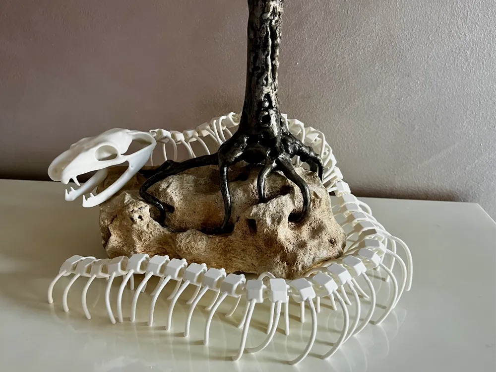 Articulated Snake Skeleton by Bofonchio - MakerWorld