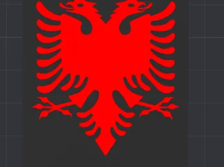 Albania Keychain